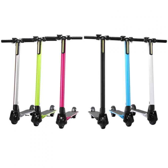 Two Wheel Foldable Electric Scooter / Child Kick Scooter With Magnalium Frame , UL Certificated