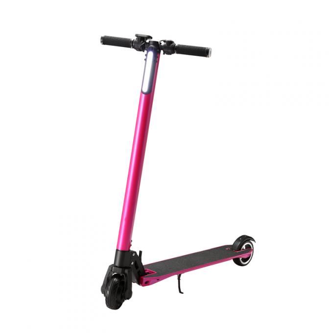 Two Wheel Foldable Electric Scooter / Child Kick Scooter With Magnalium Frame , UL Certificated