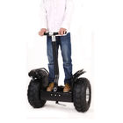 Black Adult Segway Electric Scooter Two Wheel Self Balance System 250kpa