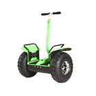 Standing 2 Wheel Electric Scooter Green / Self Balancing Transporter Brush DC Motor