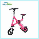 Fashion Pink Foldable Electric Scooter 36V 10 inch with Seat