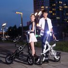 Adult Foldable Electric Scooter , folding electric bike with Pedal and Seat