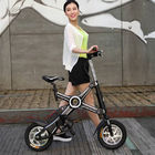 Black Popular 500W Two Wheel foldable electric bicycle with Brake