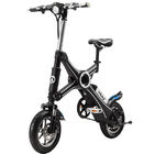 Black Popular 500W Two Wheel foldable electric bicycle with Brake