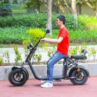 EcoRider Smart Cool 18inch 60v 1500W Harley 2 Wheel Electric Scooter With Seamless Steel Tube Frame and EEC certificate