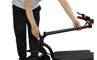 700W 10 Inch Vacuum Tire Folding Travel Scooter With Liquid Crystal Display