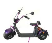 Regarchable Lithium Ion Electric Two Wheel Scooter 1500W 60V 12Ah 20Ah