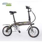 14 Inch Tire 2 Wheel Electric Bike 4-6H Charging Time E Bike Electric Bicycle Foldable