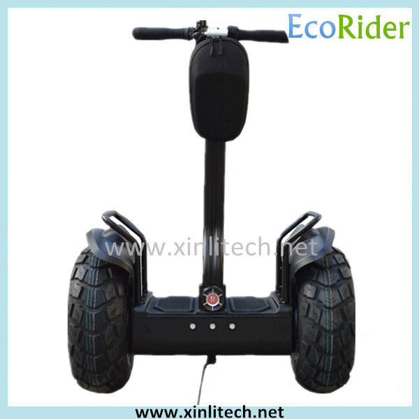 Outdoor Black Self Balancing Scooters Free Standing CE Certification 36 Voltage