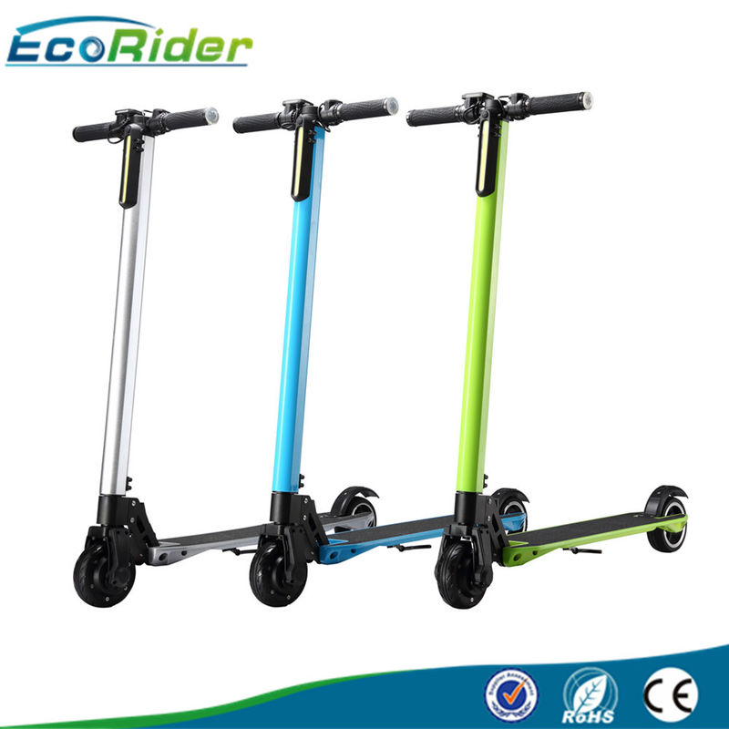 2 Wheel Foldable Electric Scooter For Adults , Multi Color Folding Travel Scooter