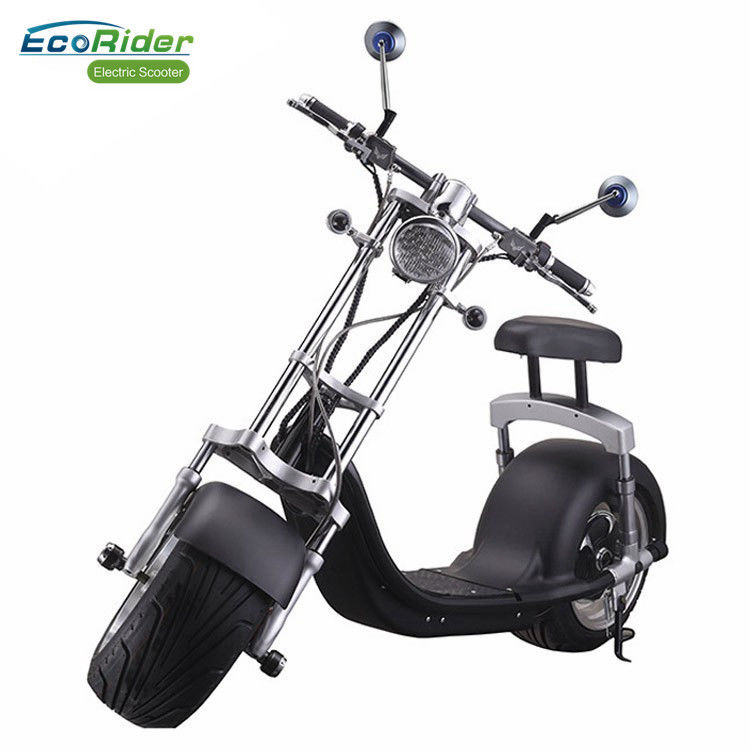 1200w 60v 12ah Balance Electric Scooter Citycoco Harley Scooter With Turning Lights
