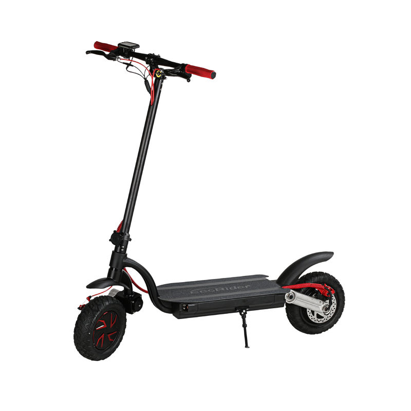 10 inch 700w dual motor 2 wheels folding electric scooter with double battery optional