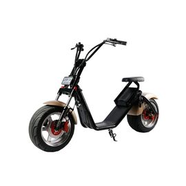 China 1200 W Removable Battery Two Wheeled Electric Scooters Motorized 50km / H Max Speed supplier