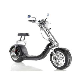 China Harley Electric 2 Wheel Scooter / Motorized Two Wheel Scooter With Double Seat supplier