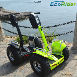 Yellow Electric Chariot Scooter Off Road 2 Wheeled Personal Transport