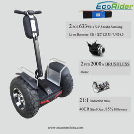 Brushless Motor Segway Electric Scooter , Balance two wheeled electric vehicle segway