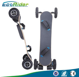 Big Wheels Electric Powered Longboard With Removeable Battery , Max Load 125 KG