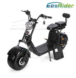 Harley 2 Wheel Electric Scooter 1500w big motor and double 60v 20ah lithium battery citycoco