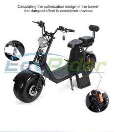 Harley 2 Wheel Electric Scooter 1500w big motor and double 60v 20ah lithium battery citycoco