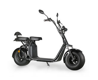 EcoRider 2 Wheel Electric Scooter Big Battery Power 60v 1500w Front Shock Absorber Citycoco