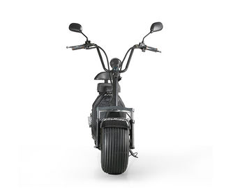 EcoRider 1500W 18*9.5 inch 2 Wheel Electric Scooter , Harly double seat scooters for adults with EEC certificate