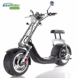 Off Road 2 Wheel Electric Scooter , Electric Fat Wheel Scooter For Adult , Eco Friendly