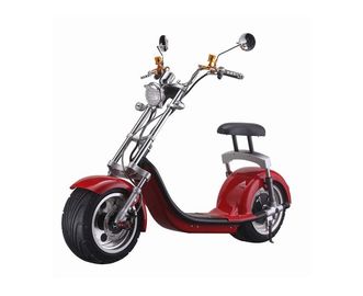 2 Wheel Harley Electric Scooter For Adults , 60V Fat Tires Travel Scooter 40KM Max Speed