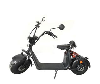 Regarchable Lithium Ion Electric Two Wheel Scooter 1500W 60V 12Ah 20Ah