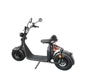 Regarchable Lithium Ion Electric Two Wheel Scooter 1500W 60V 12Ah 20Ah