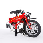 Chopper Electric Mountain Bike , Small Folding Electric Bike Max Load 120kg