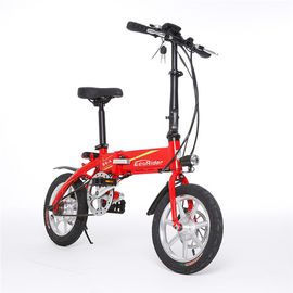 Chopper Electric Mountain Bike , Small Folding Electric Bike Max Load 120kg