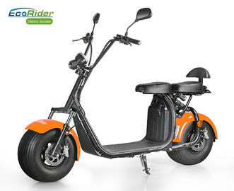 City Coco 1500w Two Wheel Electric Scooter , Fat Tire 2 Wheel Standing Scooter