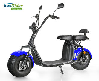 City Coco 1500w Two Wheel Electric Scooter , Fat Tire 2 Wheel Standing Scooter