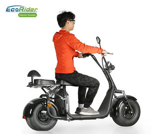 City Coco 1500w Two Wheel Electric Scooter , Fat Tire 2 Wheel Standing Scooter