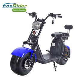 1000 W 2 Wheel Electric Scooter 12Ah 20Ah Double Rechargeable Battery 40km/h