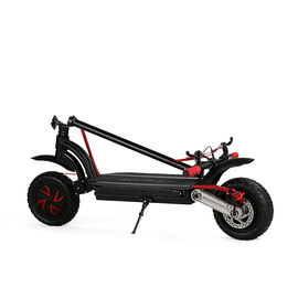 Portable Folding Two Wheel Electric Bike Scooter Dual Motor With Double Battery