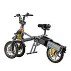 Three Wheel Foldable Electric Scooter , Electric Powered Bicycle 4-5h Charger Time