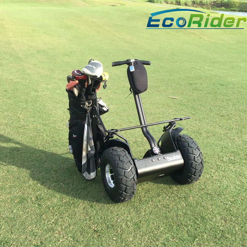 Waterproof Electric Golf Scooter / Stand On Scooter With 2 Wheels 30 Degree