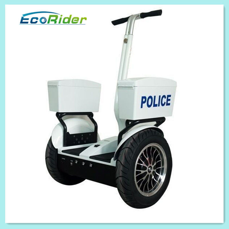 Two Wheel Electric Police Personal Transporter Scooter , Self Balancing Police Segway