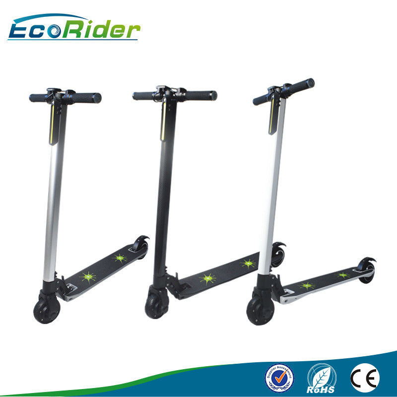 Comfortable riding lightweight folding bicycle , electric foldable scooter Long range