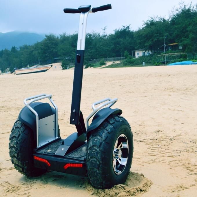 Outdoor 2 Wheel Self Balancing Scooter / Two Wheeled Electric Scooter With App Controlled