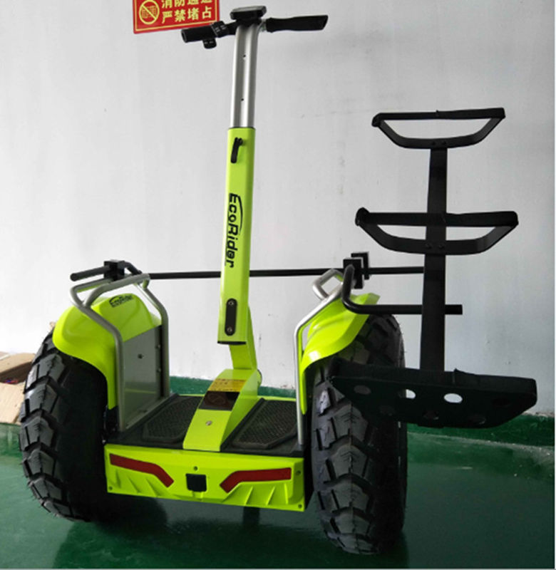Stand Up Off Road Electric Golf Scooter 21 Inch 2 Wheel Balancing Scooter
