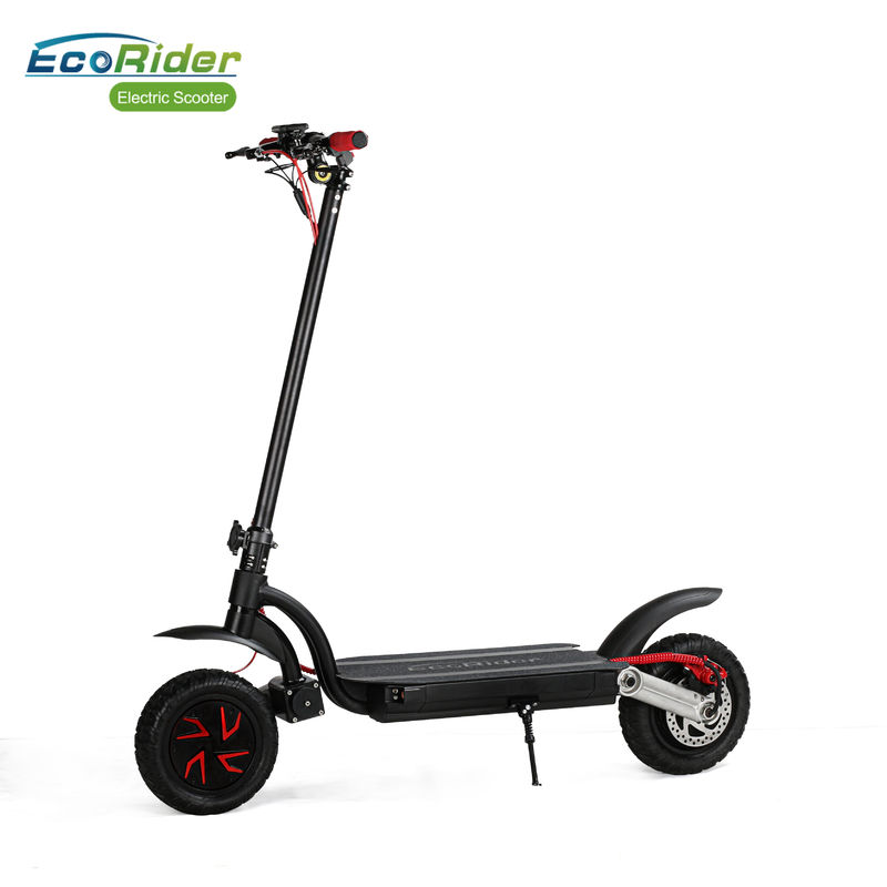 Portable Folding 2 Wheel Electric Bike Scooter Kick Scooter Off Road With Dual Motor
