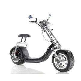 Harley Electric 2 Wheel Scooter / Motorized Two Wheel Scooter With Double Seat supplier