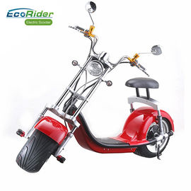 Harley Electric 2 Wheel Scooter / Motorized Two Wheel Scooter With Double Seat supplier